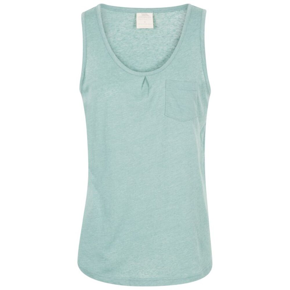 Trespass Womens/Ladies Fidget Tank Top / Teal Mist Marl